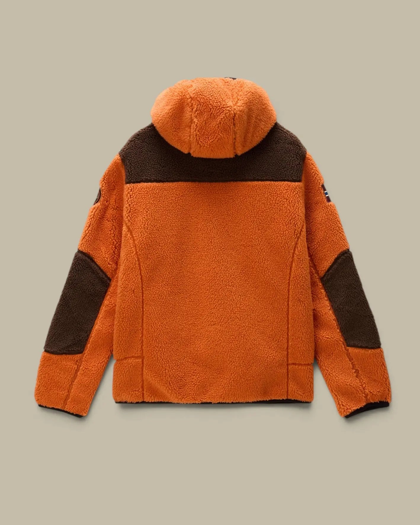 Polaire à Capuche Napapijri Orange - Yupik Napapijri