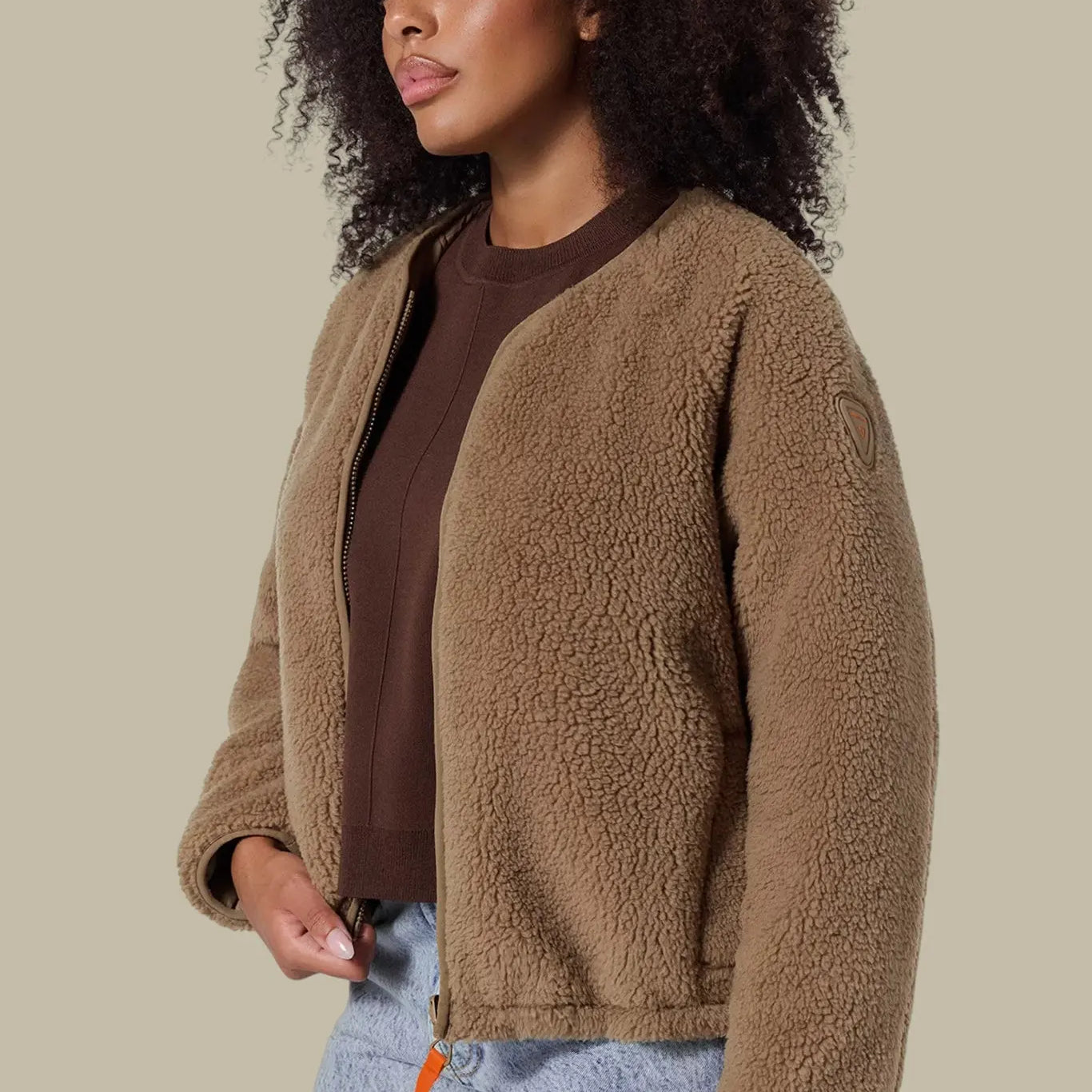 Polaire Réversible Gertrude Café - Femme Gertrude
