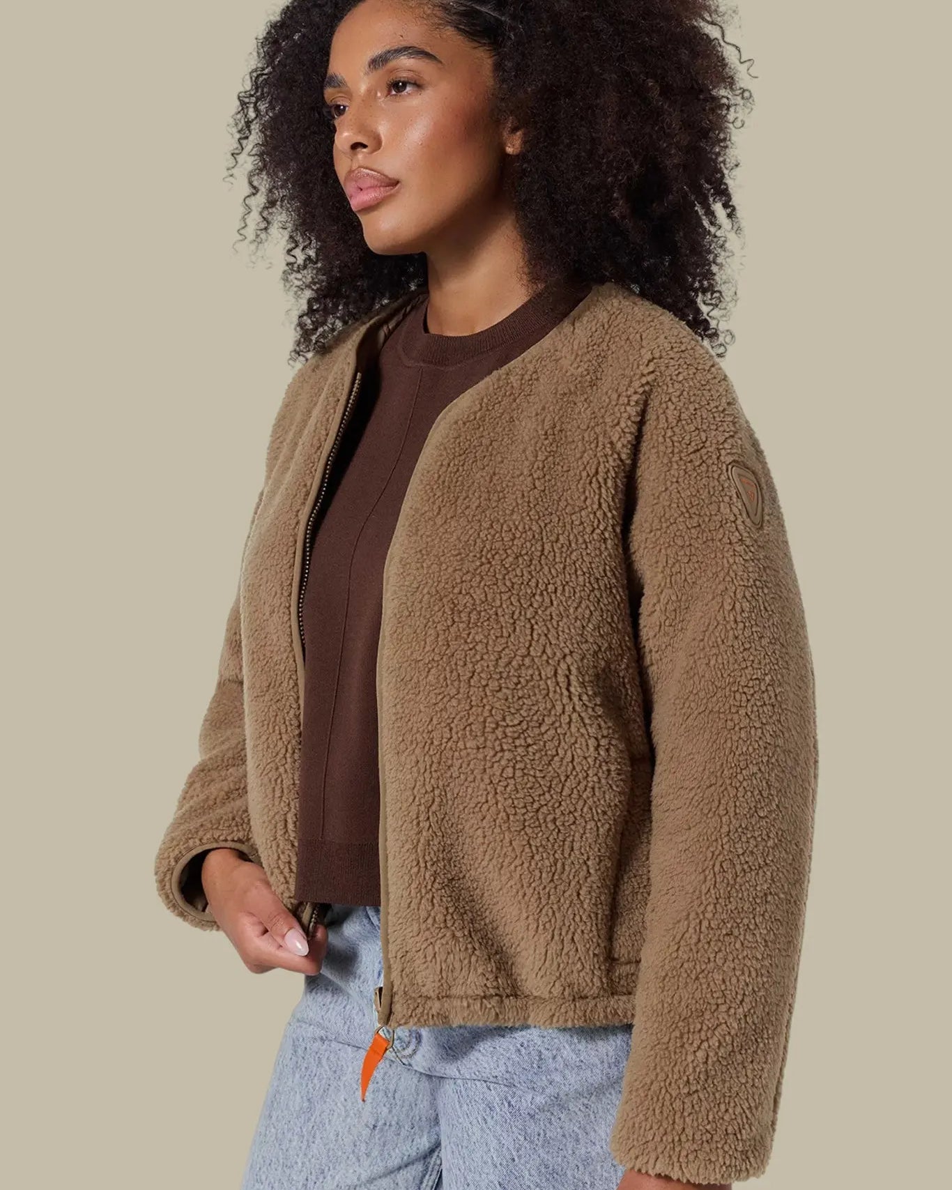 Polaire Réversible Gertrude Café - Femme Gertrude