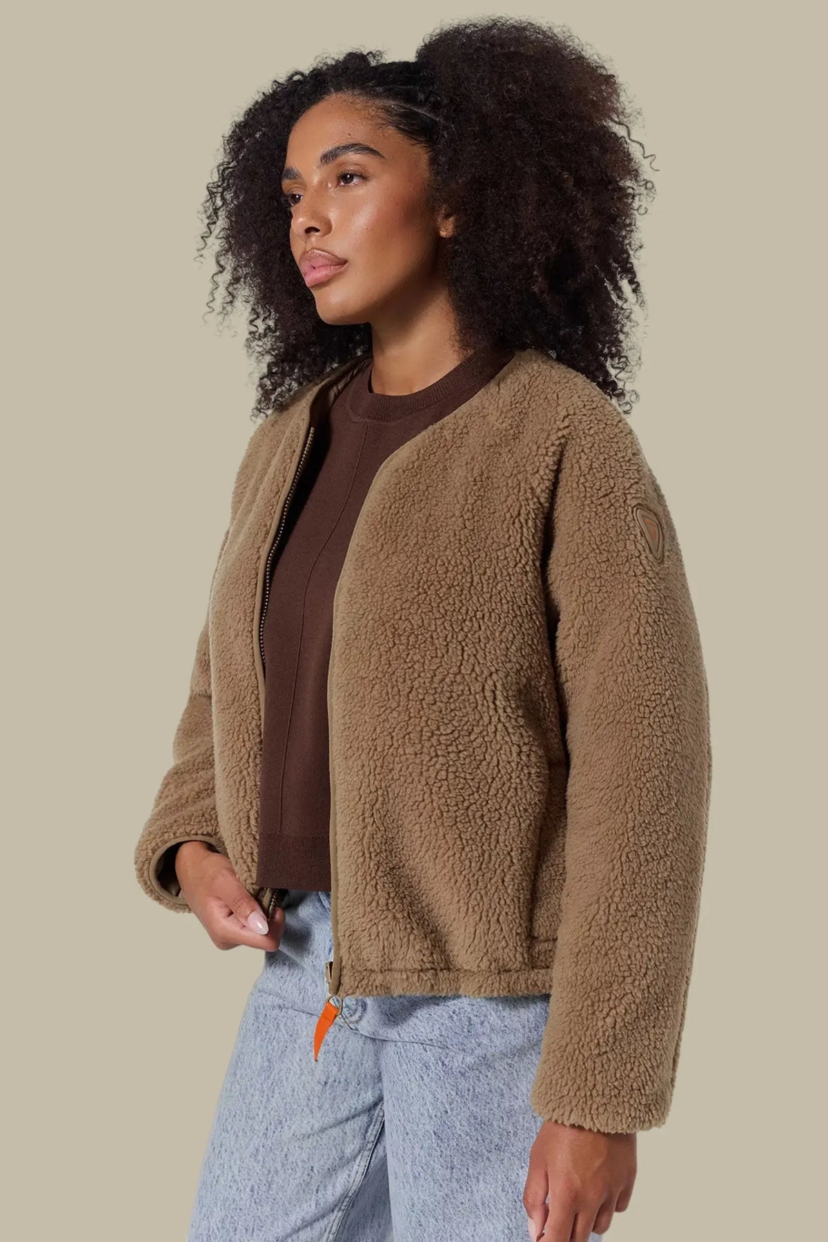 Polaire Réversible Gertrude Café - Femme Gertrude