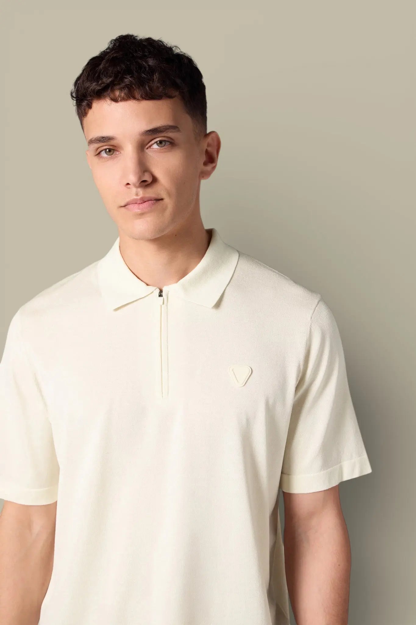 Polo Gertrude Creme en Maille - Jude - polo