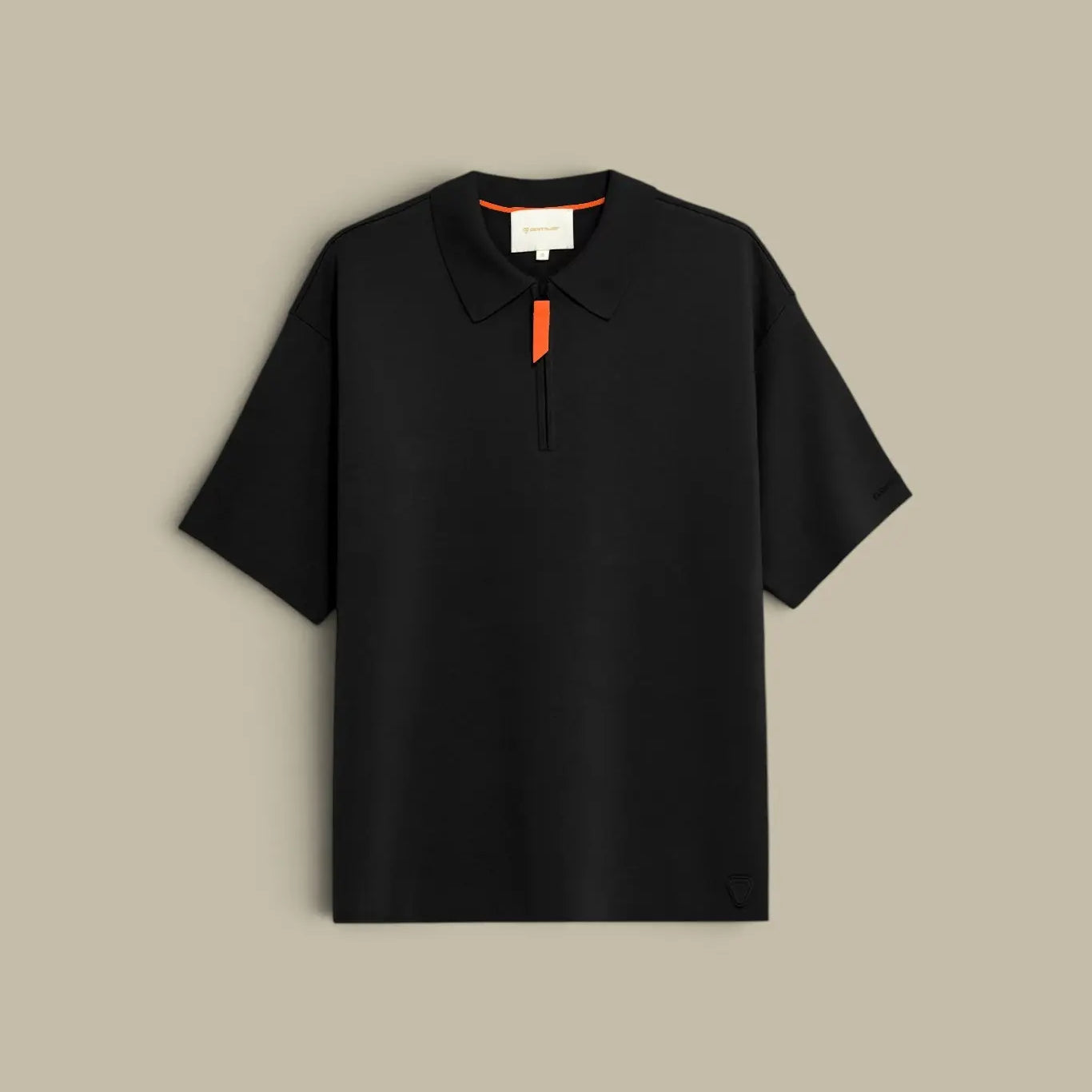 Polo Gertrude Noir - Technique Gertrude