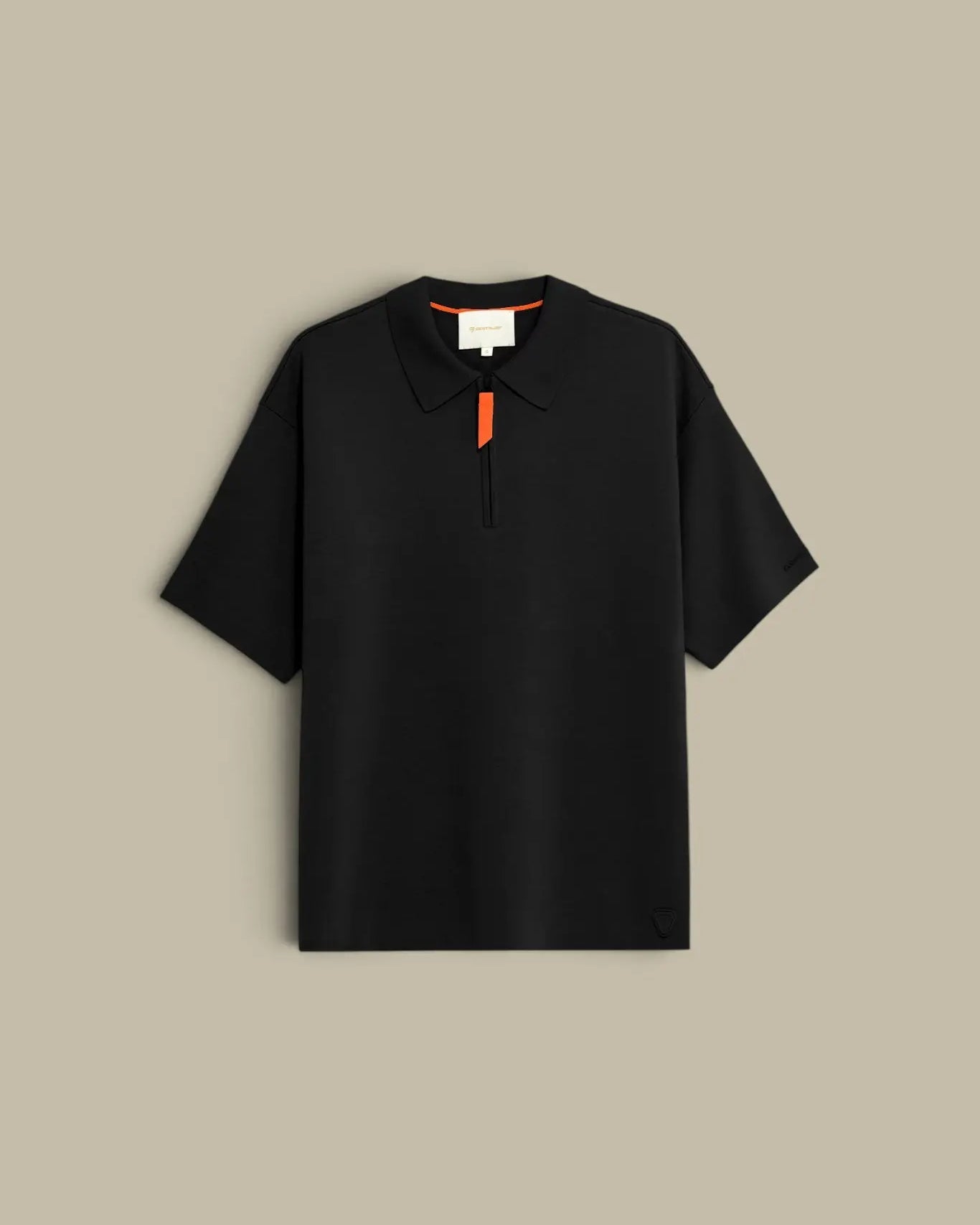 Polo Gertrude Noir - Technique Gertrude