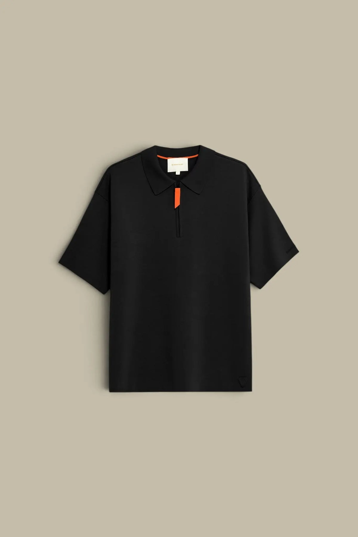 Polo Gertrude Noir - Technique Gertrude