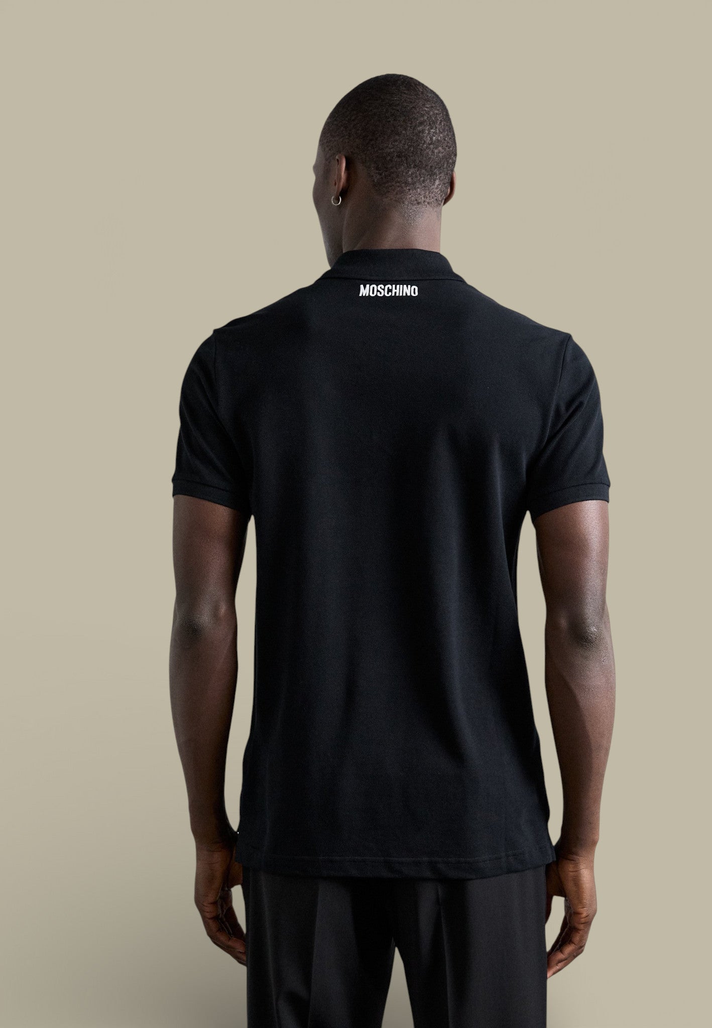 Polo Moschino Noir - Broder - polo