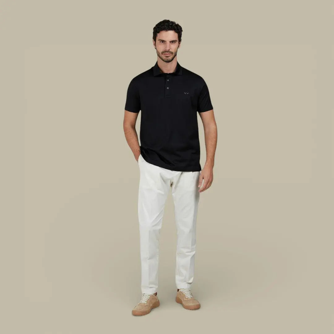 Polo Paul And Shark Noir - Metal Shark - polo