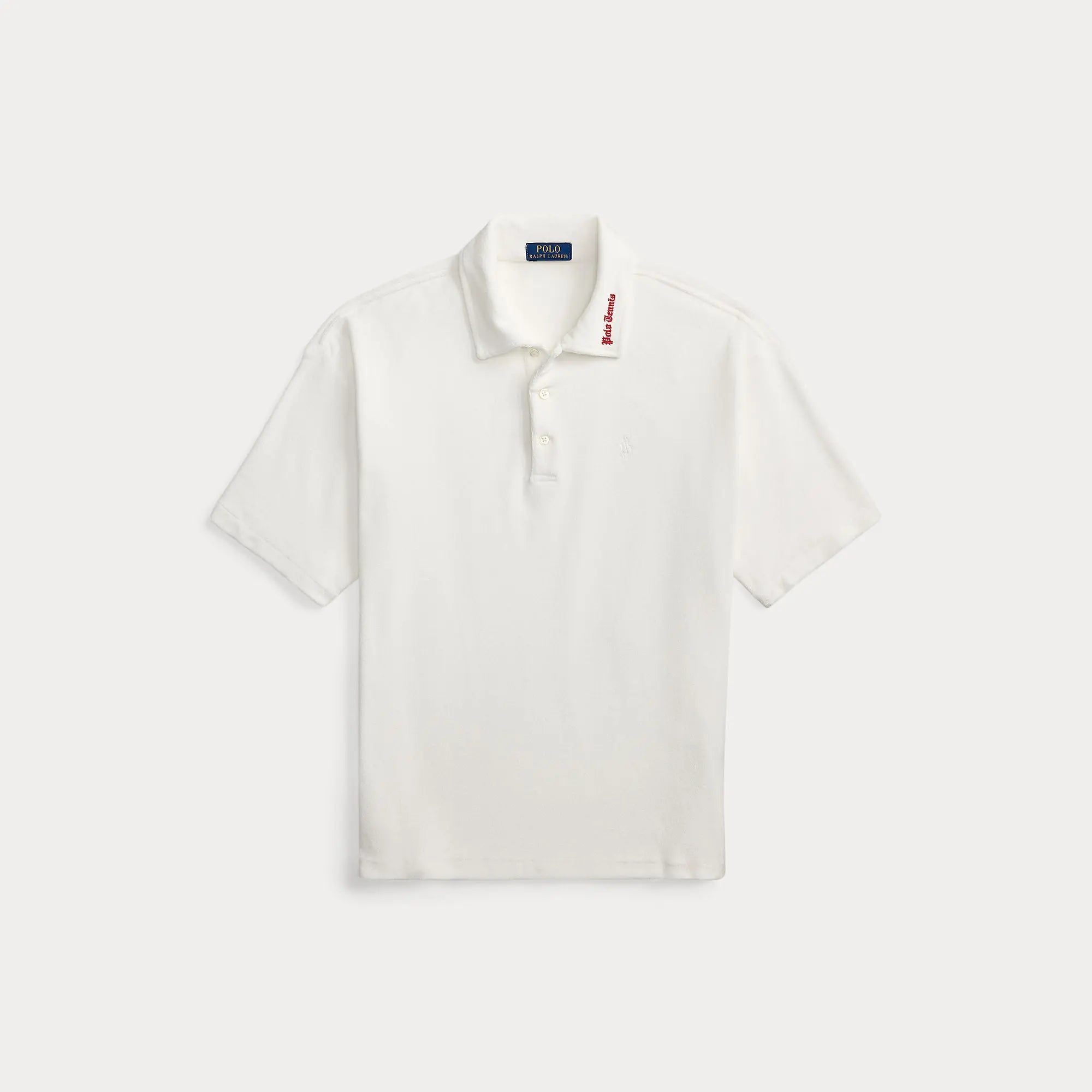 Polo Ralph Lauren Blanc - CHEMISE RELAXED FIT TERRY POLO Ralph Lauren