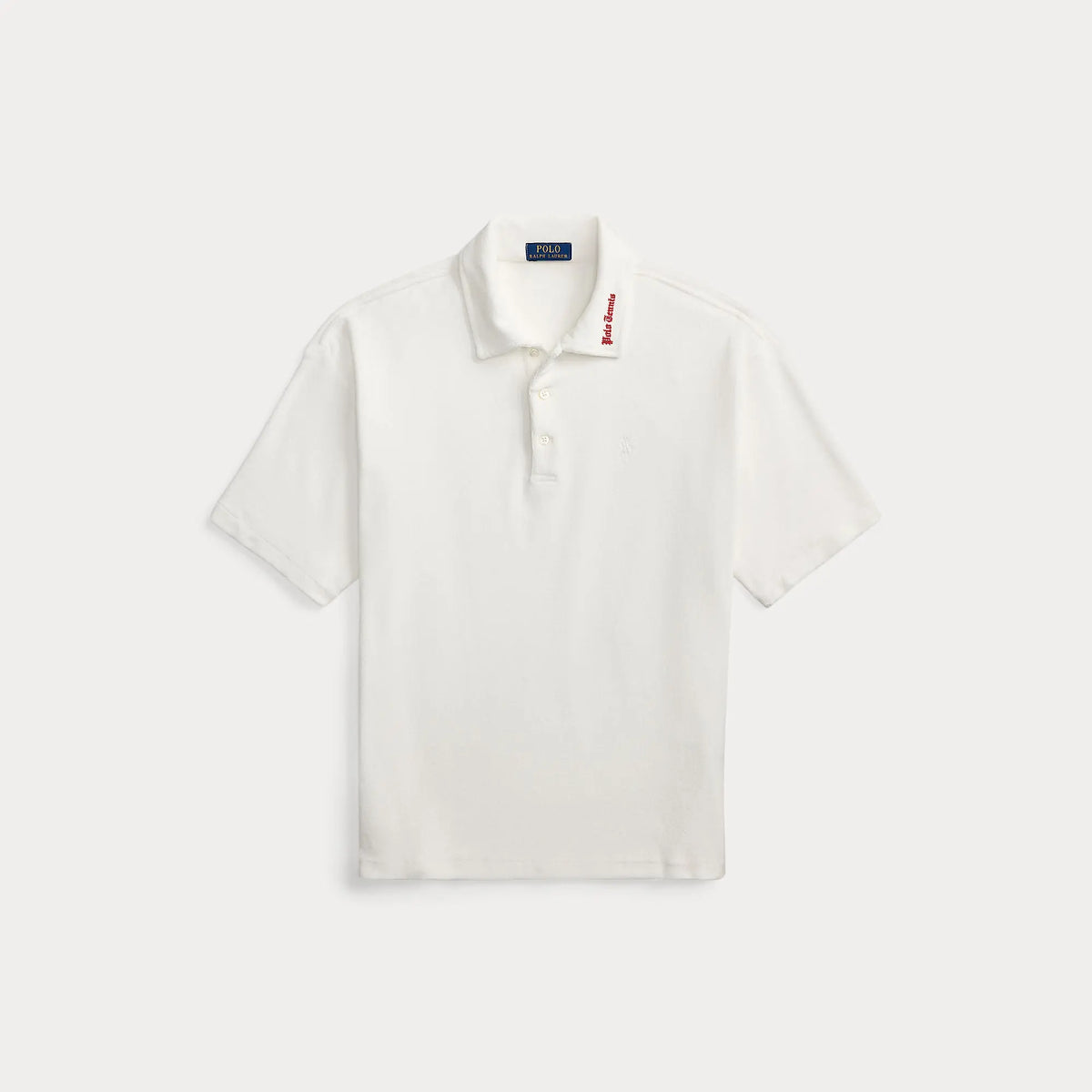 Polo Ralph Lauren Blanc - CHEMISE RELAXED FIT TERRY POLO Ralph Lauren