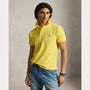 Polo Ralph Lauren Jaune - L'EMBLÉMATIQUE CUSTOM SLIM FIT MESH POLO Ralph Lauren