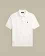 Polo en Maille Torsadée Ralph Lauren - Blanc Ralph Lauren