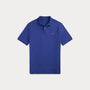 Polo Ralph Lauren Bleu - Polo en maille coupe ajustée Ralph Lauren