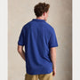 Polo Ralph Lauren Bleu - Polo en maille coupe ajustée Ralph Lauren