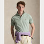 Polo Ralph Lauren Vert - Polo en coton doux coupe ajustée Ralph Lauren