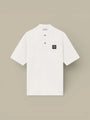 Polo Stone Island Crème - Micro Stitch Soft - polo