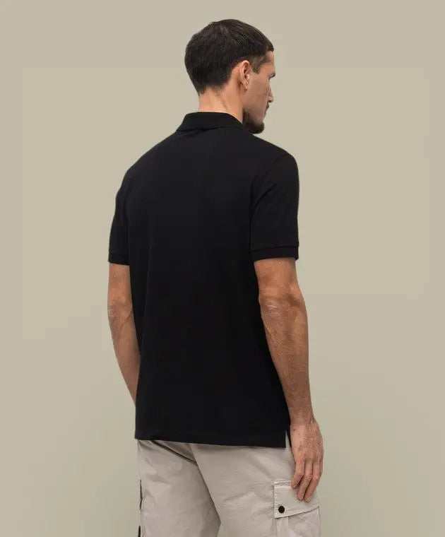 Polo Stone Island Noir - Coton Organic - polo