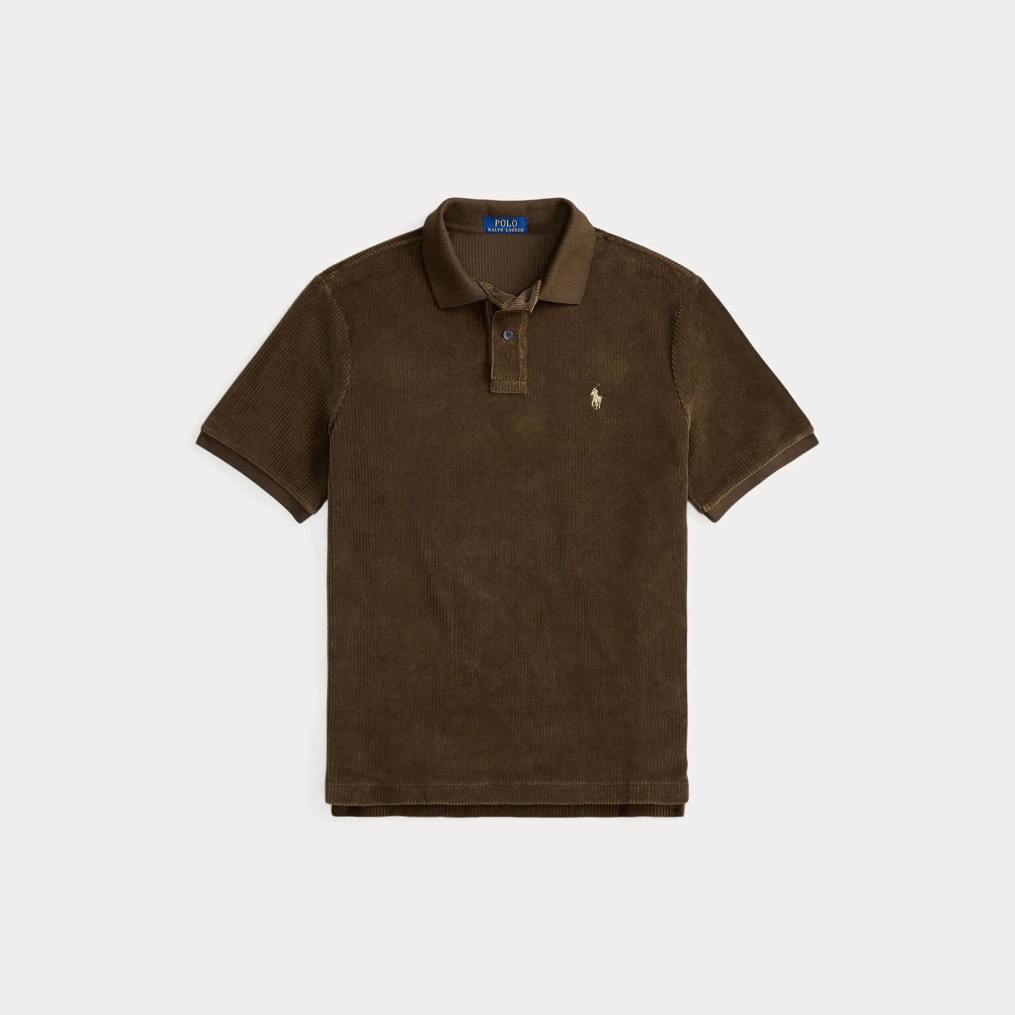 Polo Ralph Lauren Marron - CLASSIQUE FIT KNIT CORDUROY POLO CHEMISE Ralph Lauren