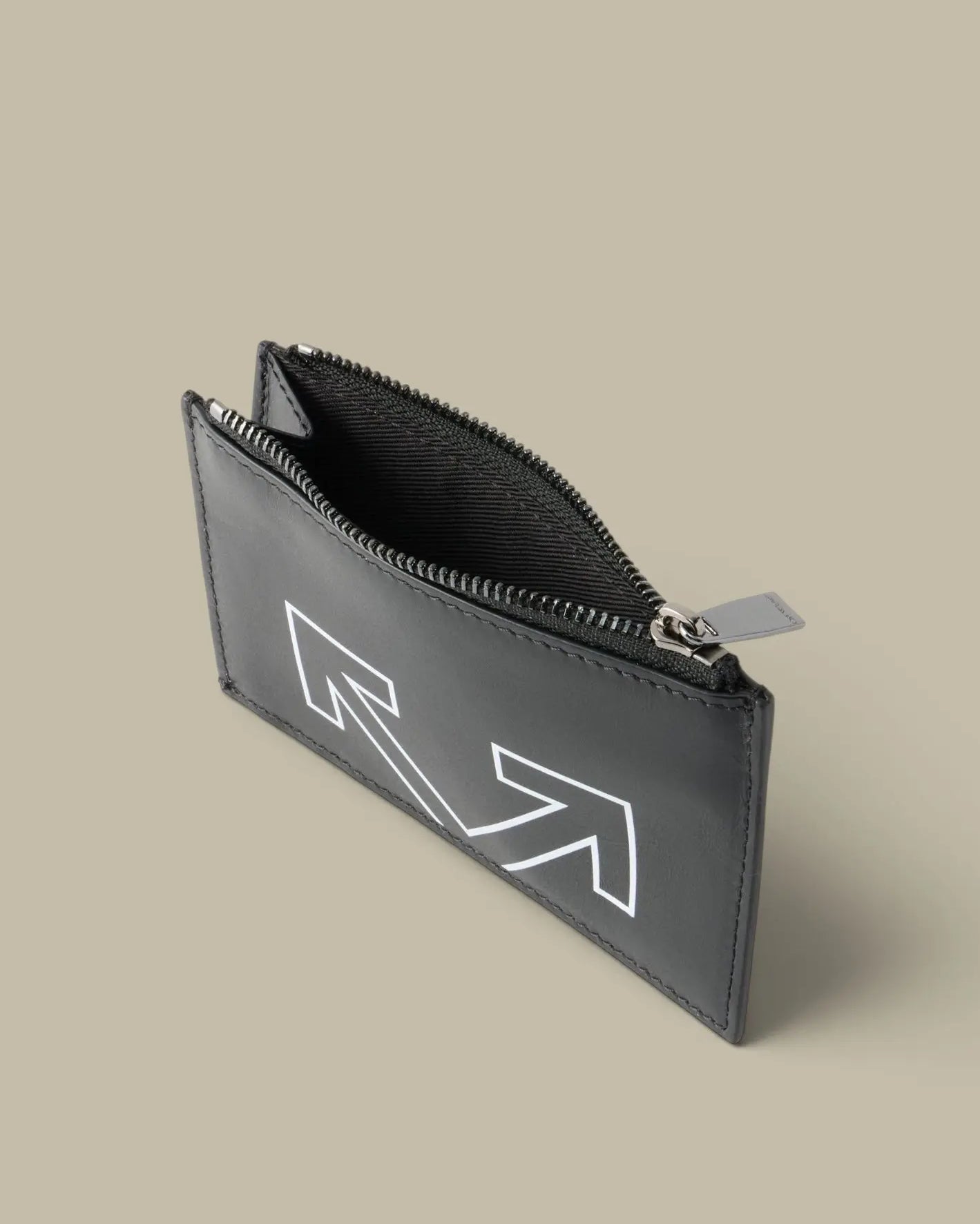 Porte Carte Off-White - Heritage Zipp Off-White