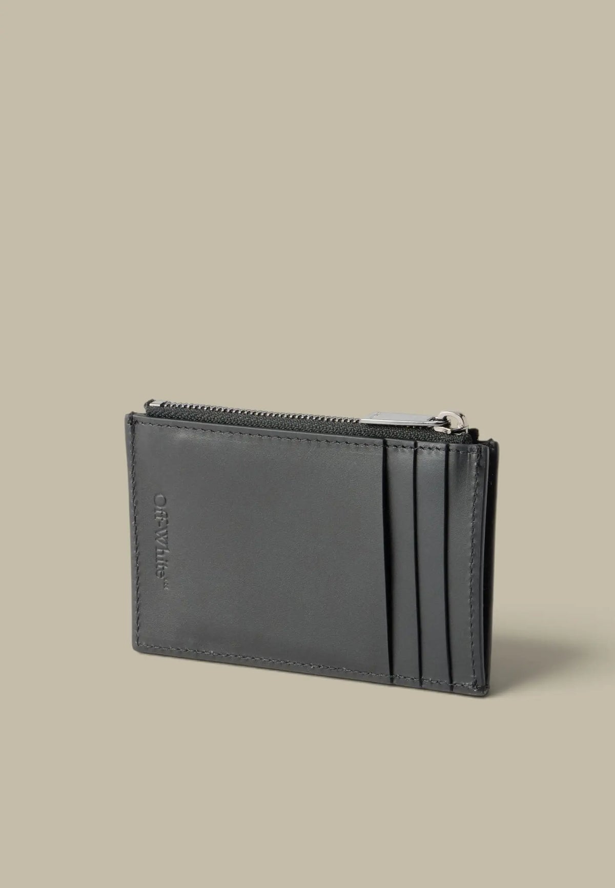 Porte Carte Off-White - Heritage Zipp Off-White