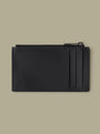 Porte Carte Off-White Noir - Zipped Off-White
