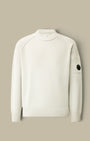 Pull C.P. Company Blanc - Coton Chenille C.P. Company