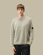 Pull C.P. Company Gris - Coton Chenille C.P. Company
