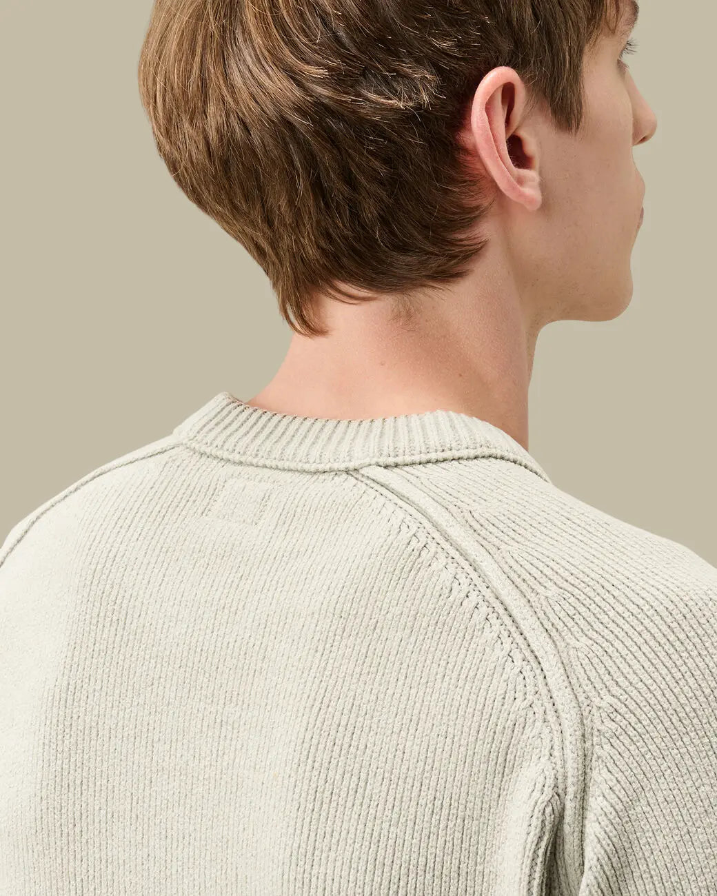 Pull C.P. Company Gris - Coton Chenille C.P. Company