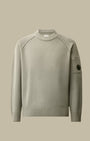 Pull C.P. Company Gris - Coton Chenille C.P. Company