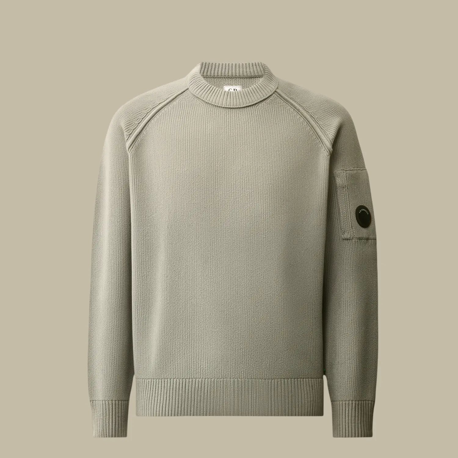 Pull C.P. Company Gris - Coton Chenille C.P. Company
