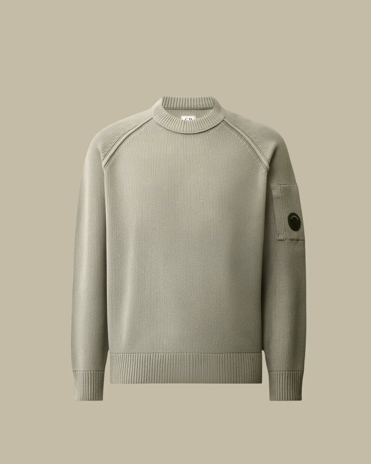 Pull C.P. Company Gris - Coton Chenille C.P. Company