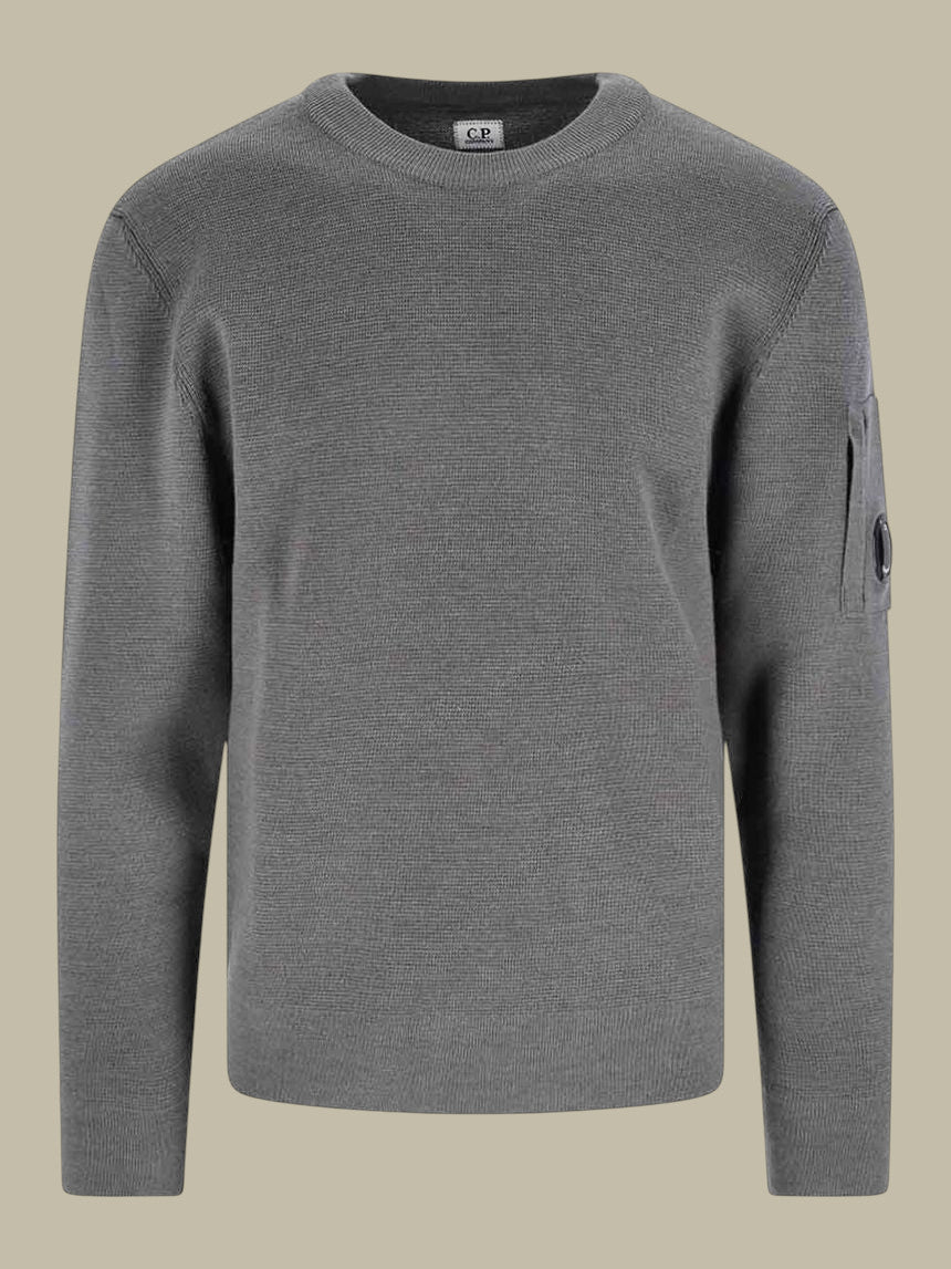 Pull C.P. Company Gris - Re - Wool - Pull