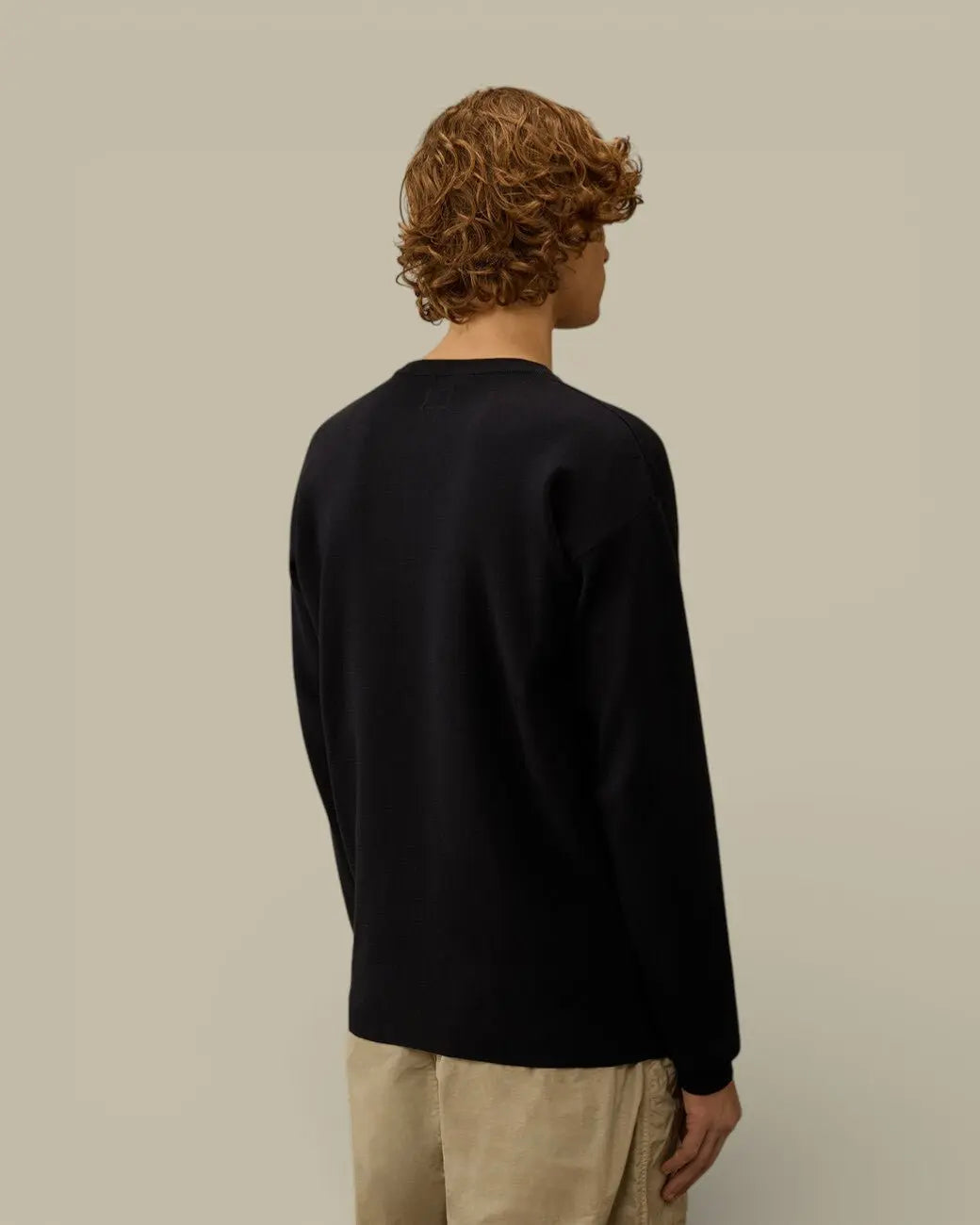 Pull C.P. Company Noir - Coton Sea Island - Pull