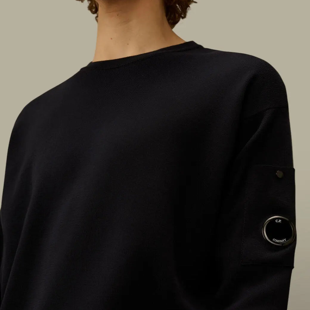 Pull C.P. Company Noir - Coton Sea Island - Pull