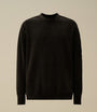 Pull C.P Company Noir - Crew Neck Chenille - Pull