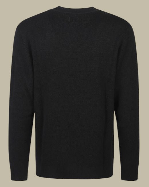 Pull C.P. Company Noir - Re - Wool - Pull