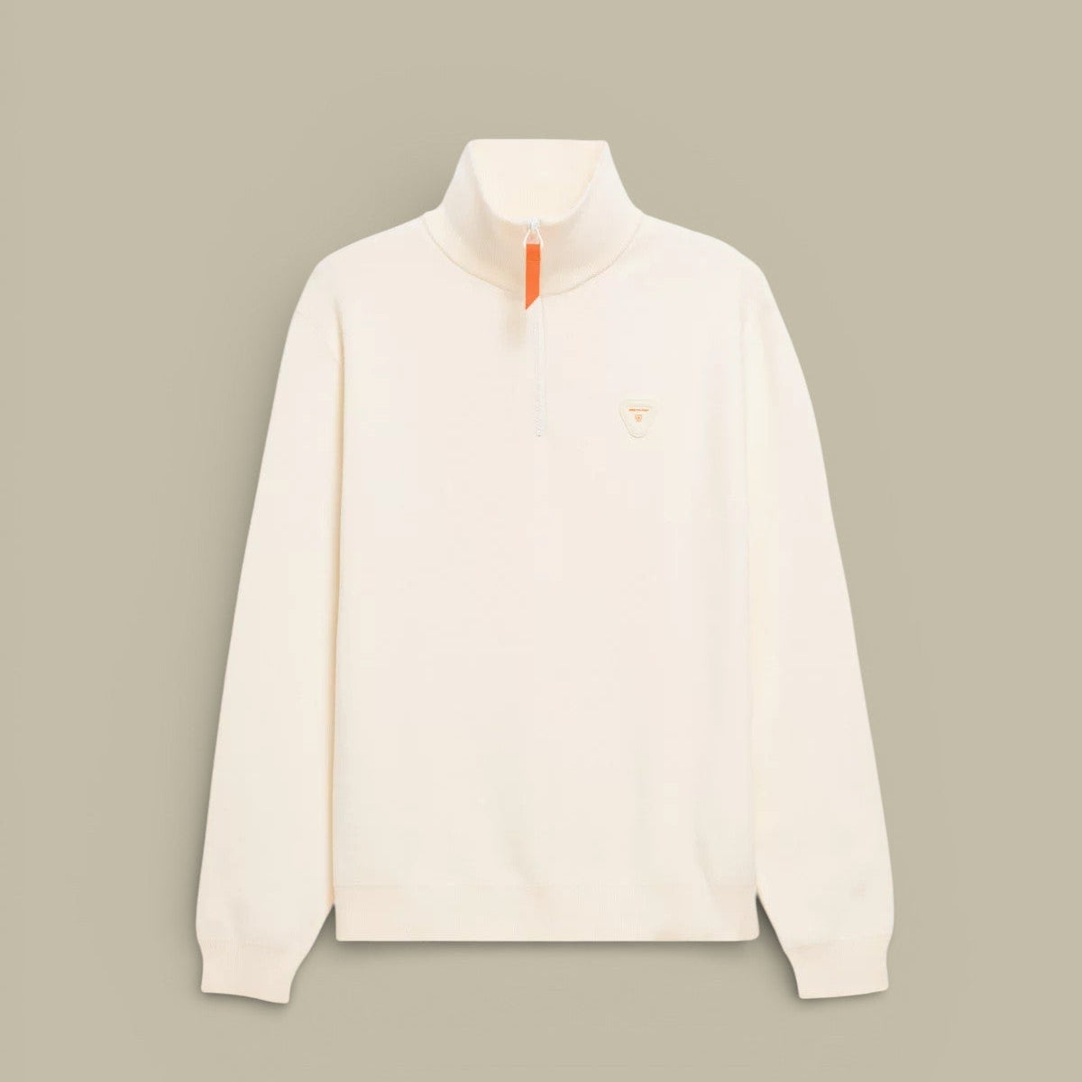 Pull Gertrude Beige - Col Camionneur - Pull