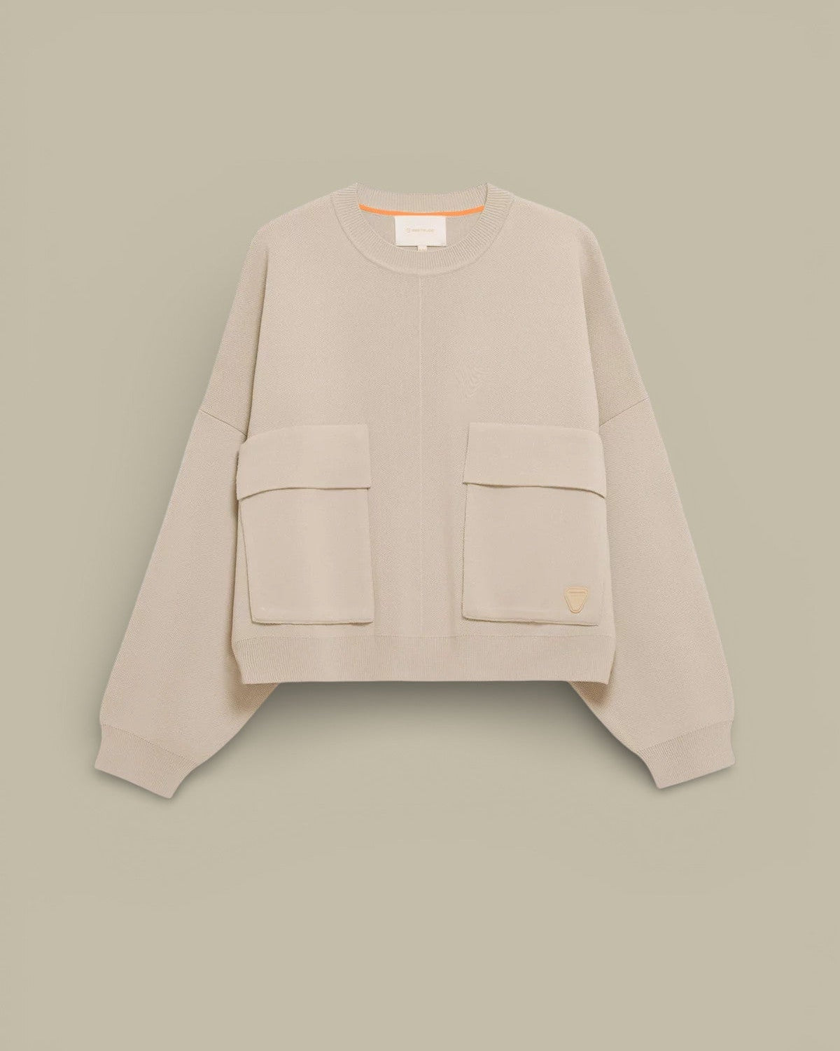 Pull Gertrude Femme Beige - maille Chandler - sweat