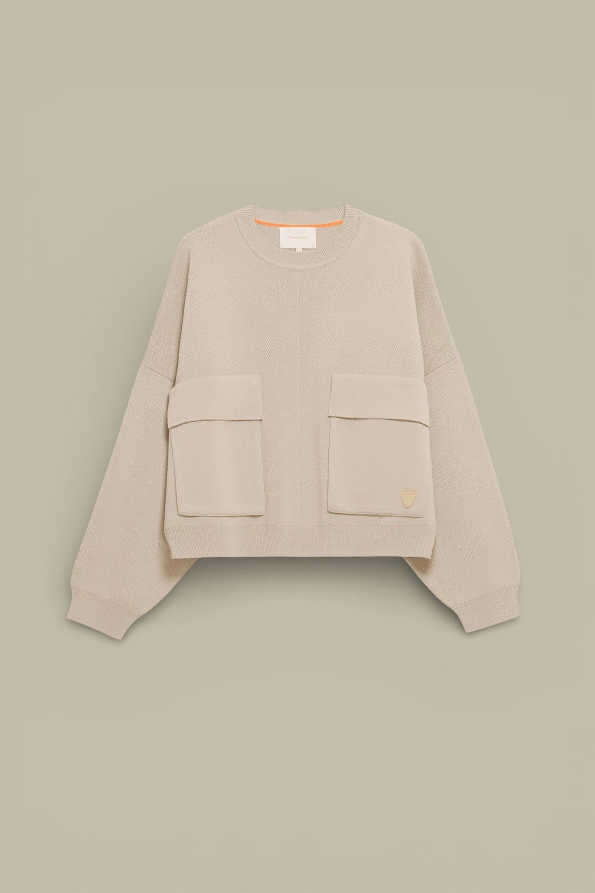 Pull Gertrude Femme Beige - maille Chandler - sweat