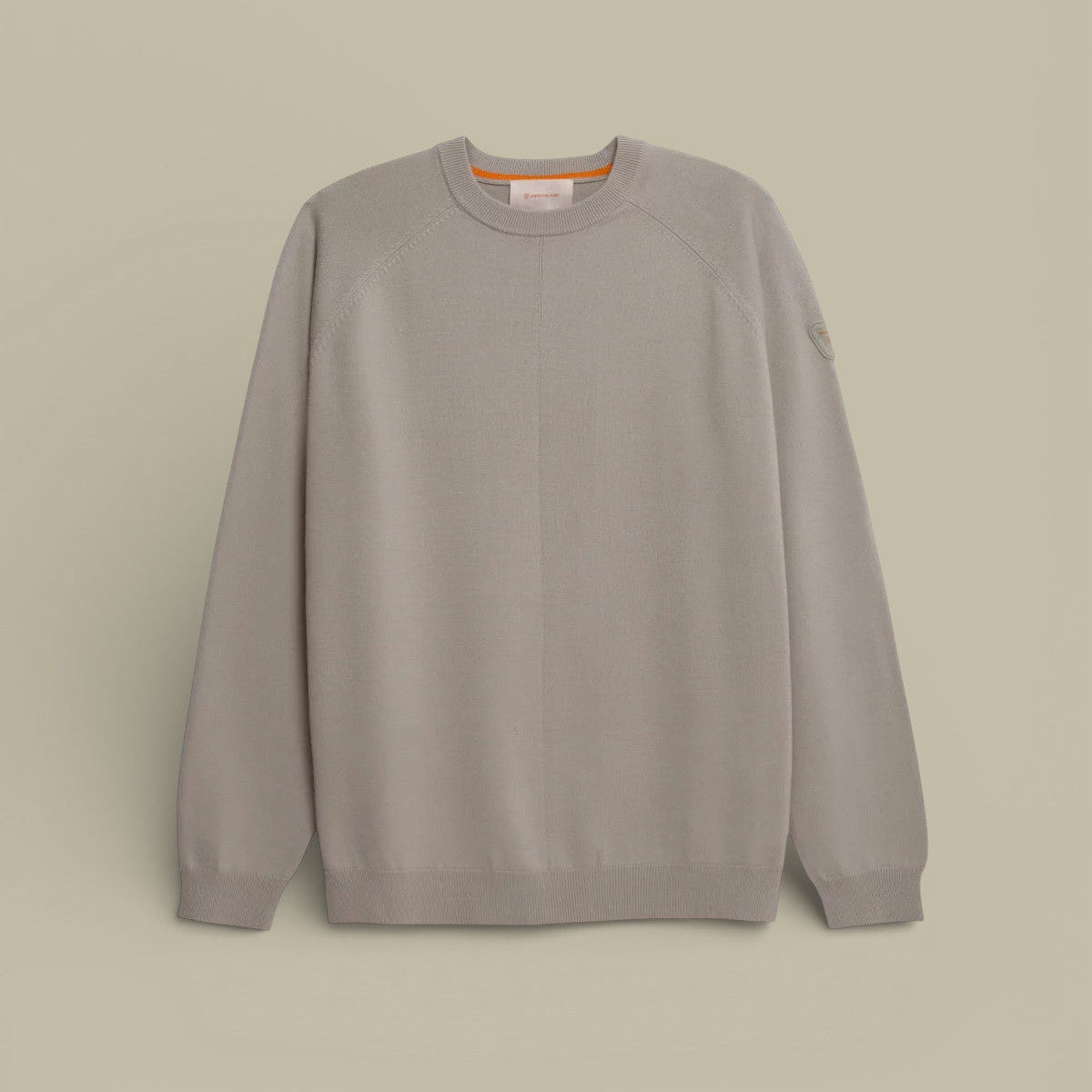 Pull Gertrude Gris - Col Rond en Maille - Pull
