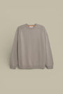Pull Gertrude Gris - Col Rond en Maille - Pull