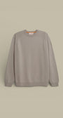 Pull Gertrude Gris - Col Rond en Maille - Pull