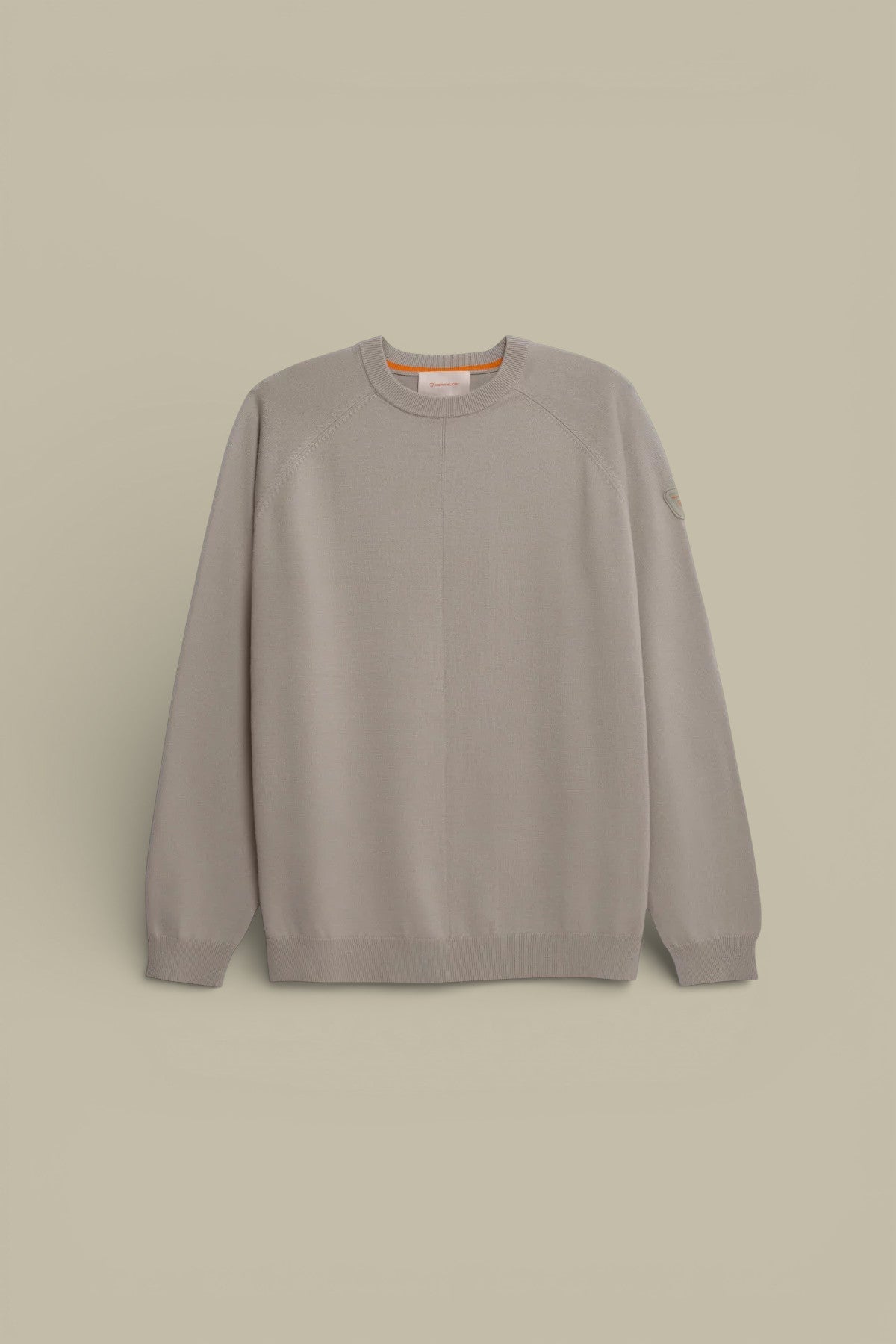 Pull Gertrude Gris - Col Rond en Maille - Pull