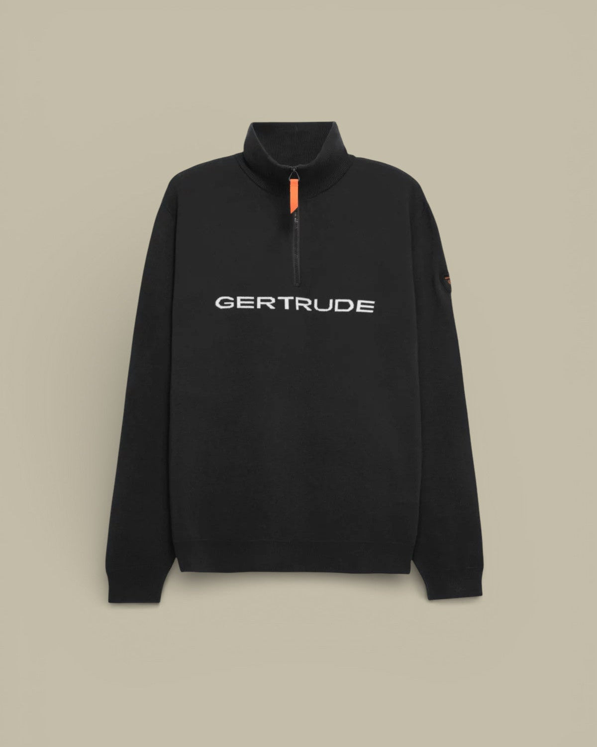 Pull Gertrude Noir - Col Camionneur - Pull