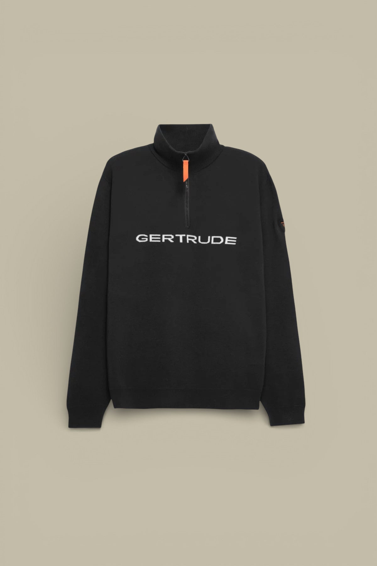 Pull Gertrude Noir - Col Camionneur - Pull