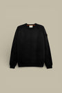 Pull Gertrude Noir - Col Rond en Maille - Pull