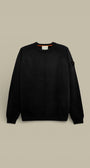 Pull Gertrude Noir - Col Rond en Maille - Pull
