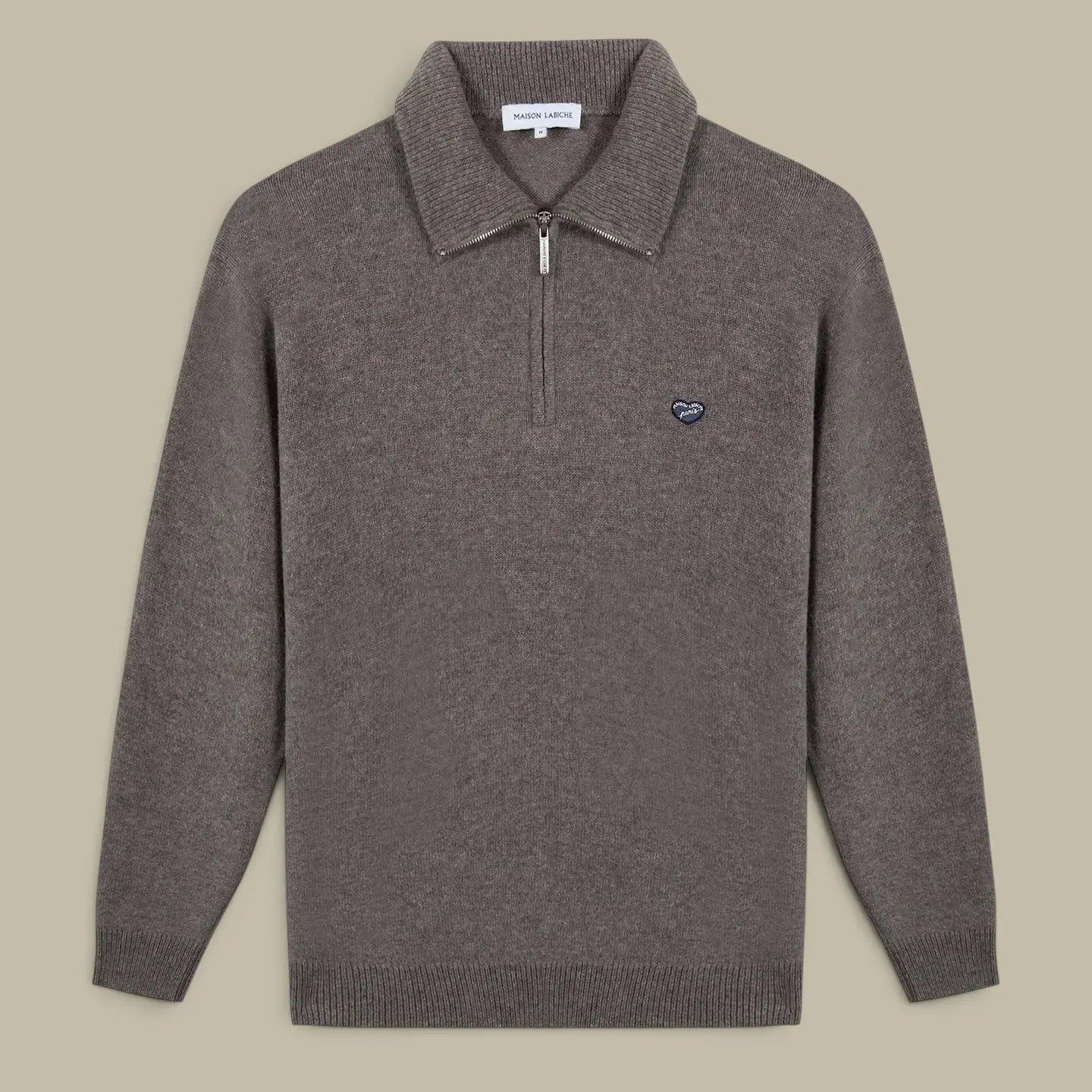 Pull Maison Labiche Gris - Coeur Maison Labiche
