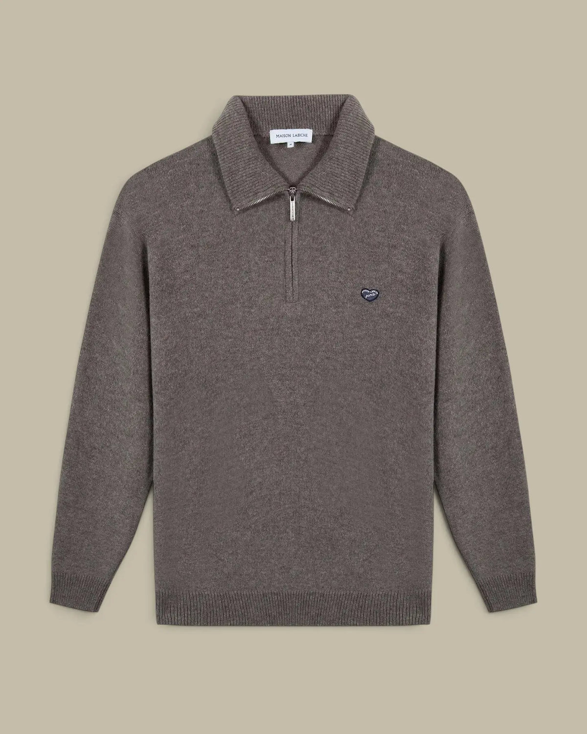 Pull Maison Labiche Gris - Coeur Maison Labiche