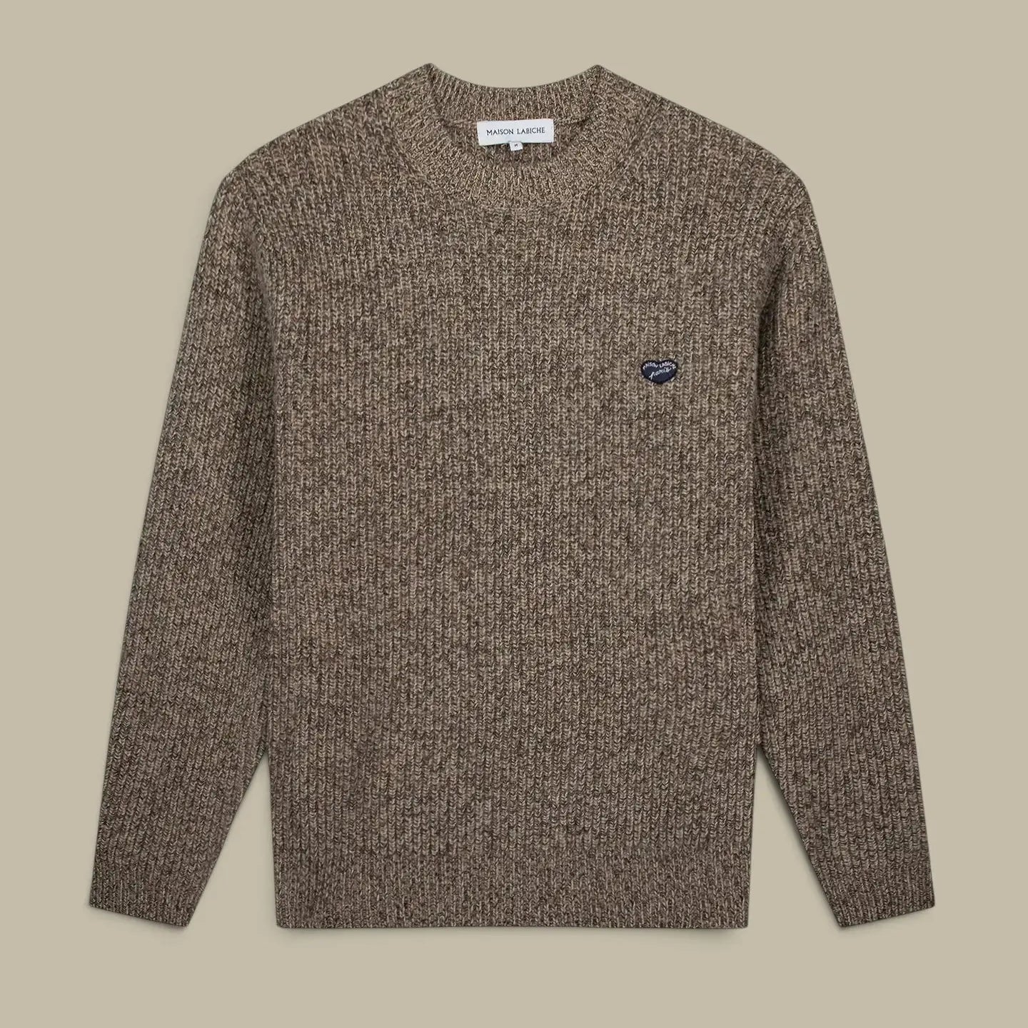 Pull Maison Labiche Marron - Coeur Maison Labiche