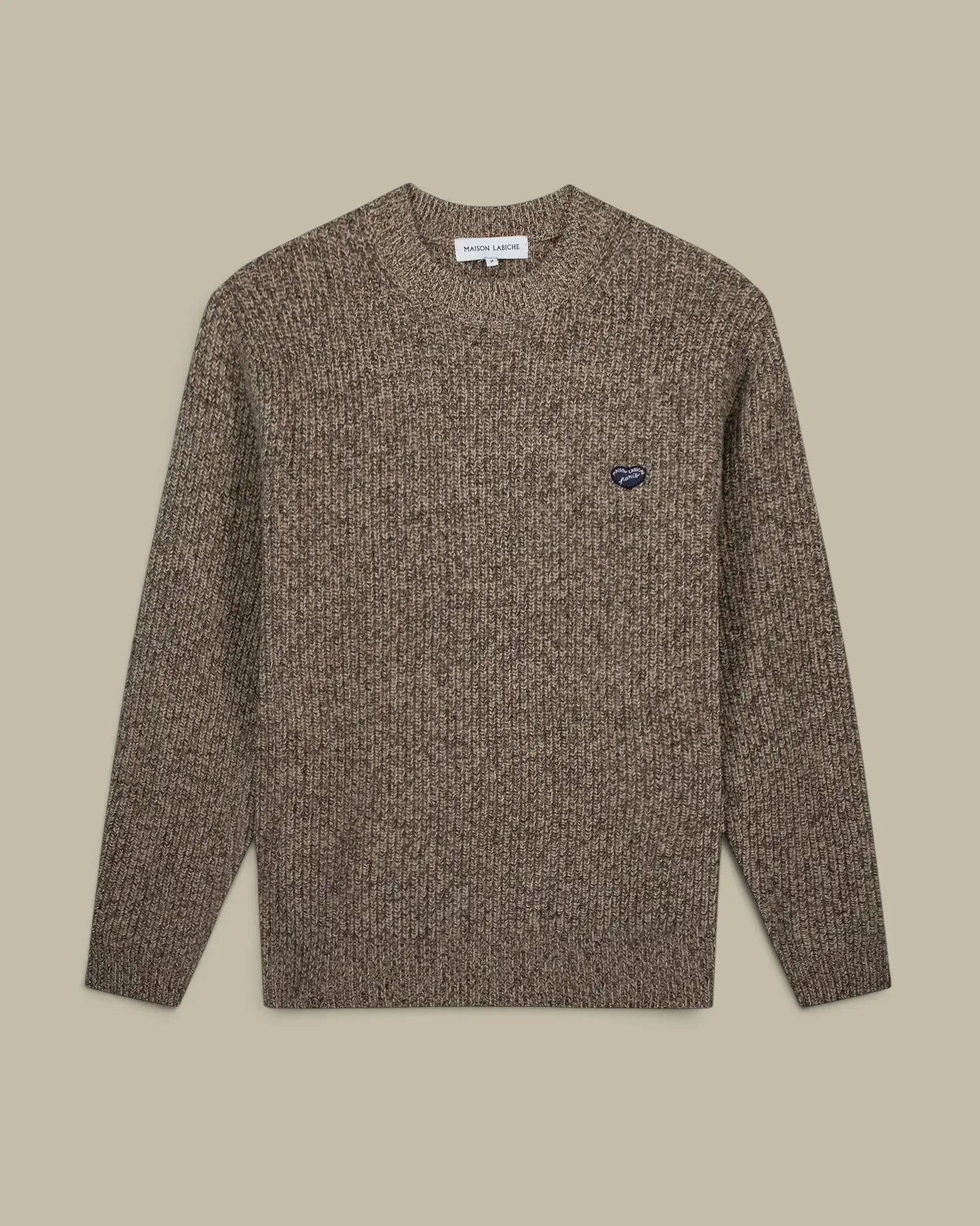 Pull Maison Labiche Marron - Coeur Maison Labiche