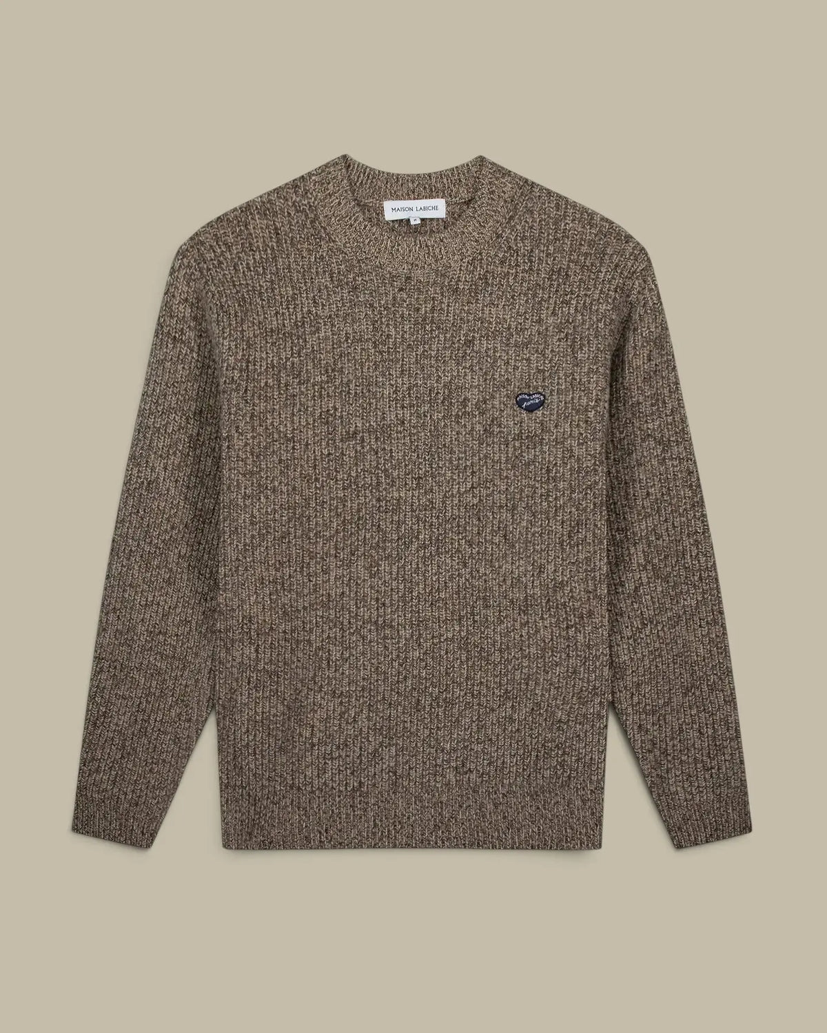 Pull Maison Labiche Marron - Coeur Maison Labiche